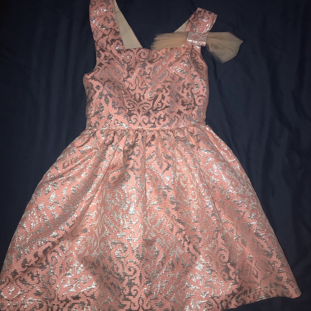 Pink and Silver Dress size 8